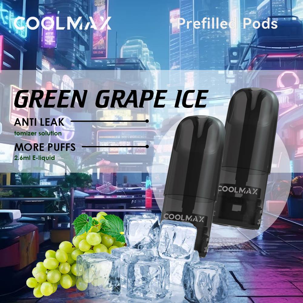 Coolmax_Prefilled_Pods-GREENGRAPEICE