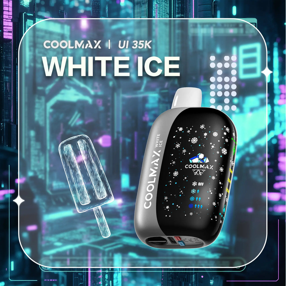 COOLMAX UI 35K - White Ice